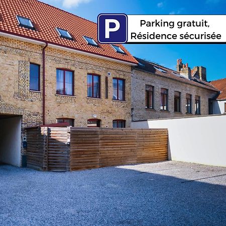 Sejour Detente A Saint-Omer - Jacuzzi Prive, Terrasse, Centre-Ville Et Parking Gratuit Eksteriør billede